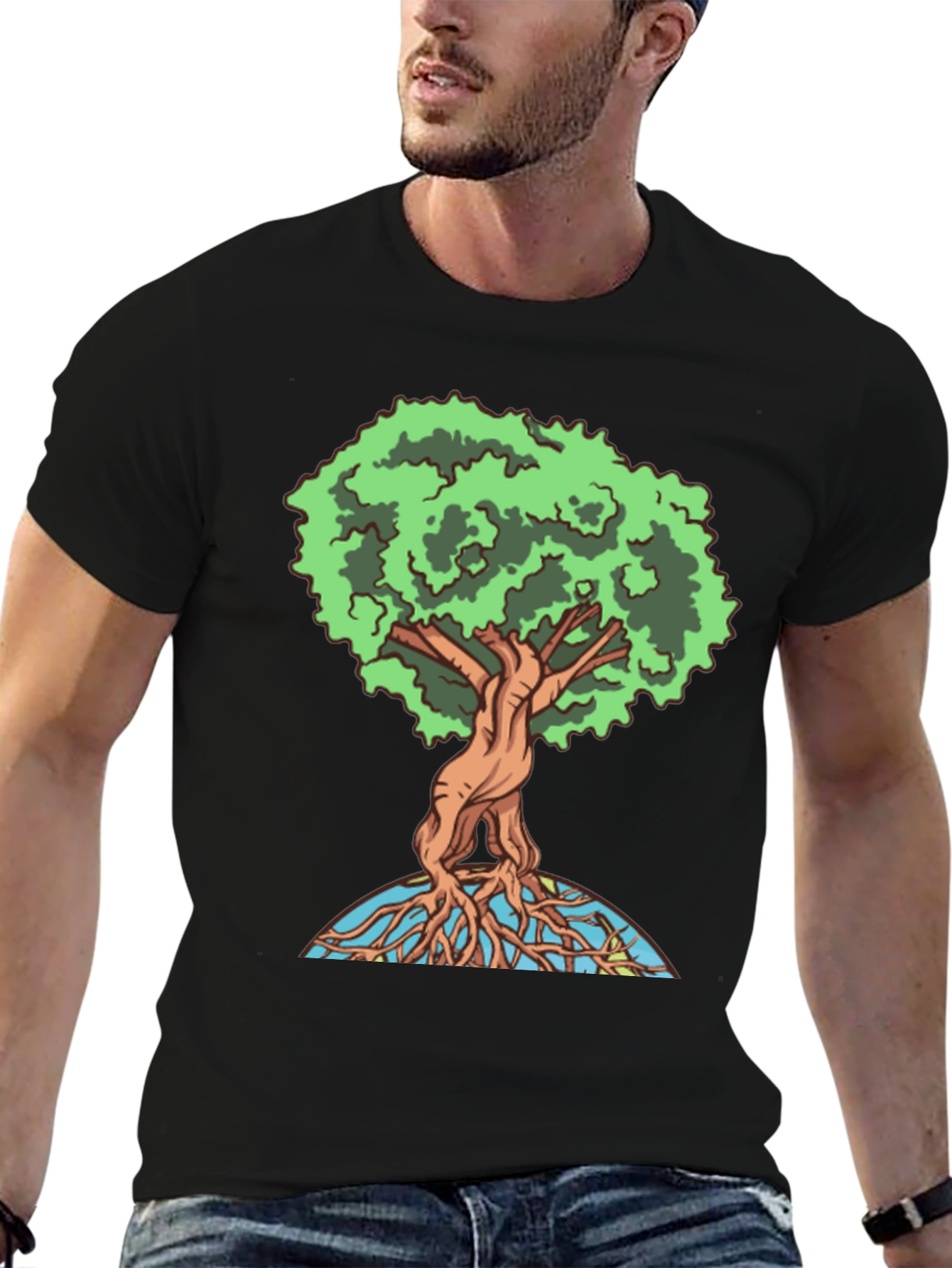 Tree of Life Graphic Tee - Nature Inspired Design