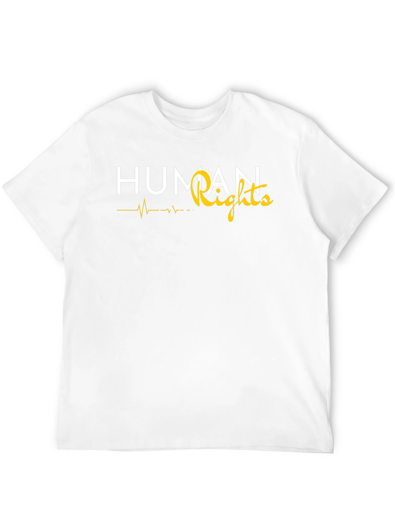 Human Rights Pulse T-Shirt - Stylish Activism