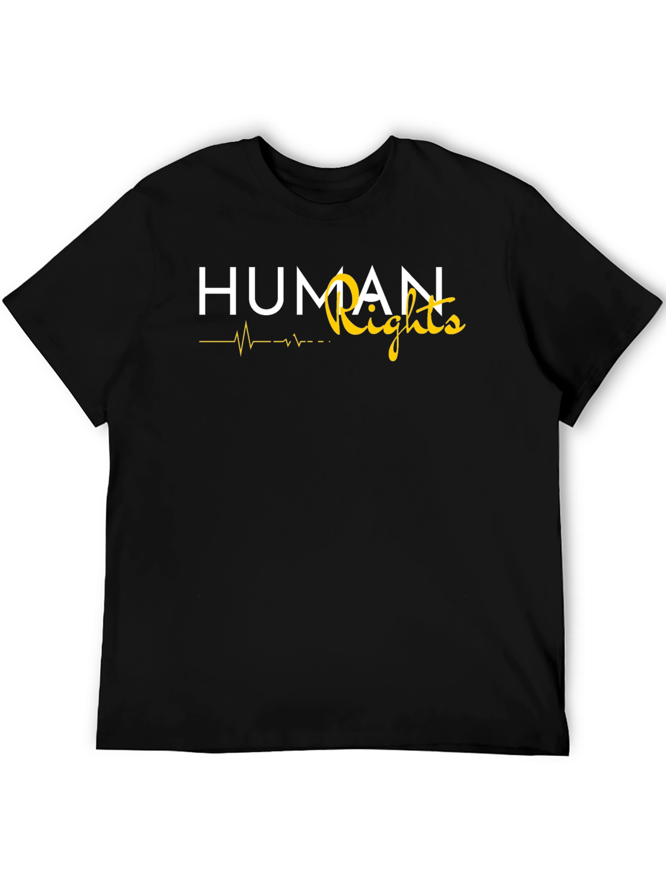 Human Rights Pulse T-Shirt - Stylish Activism