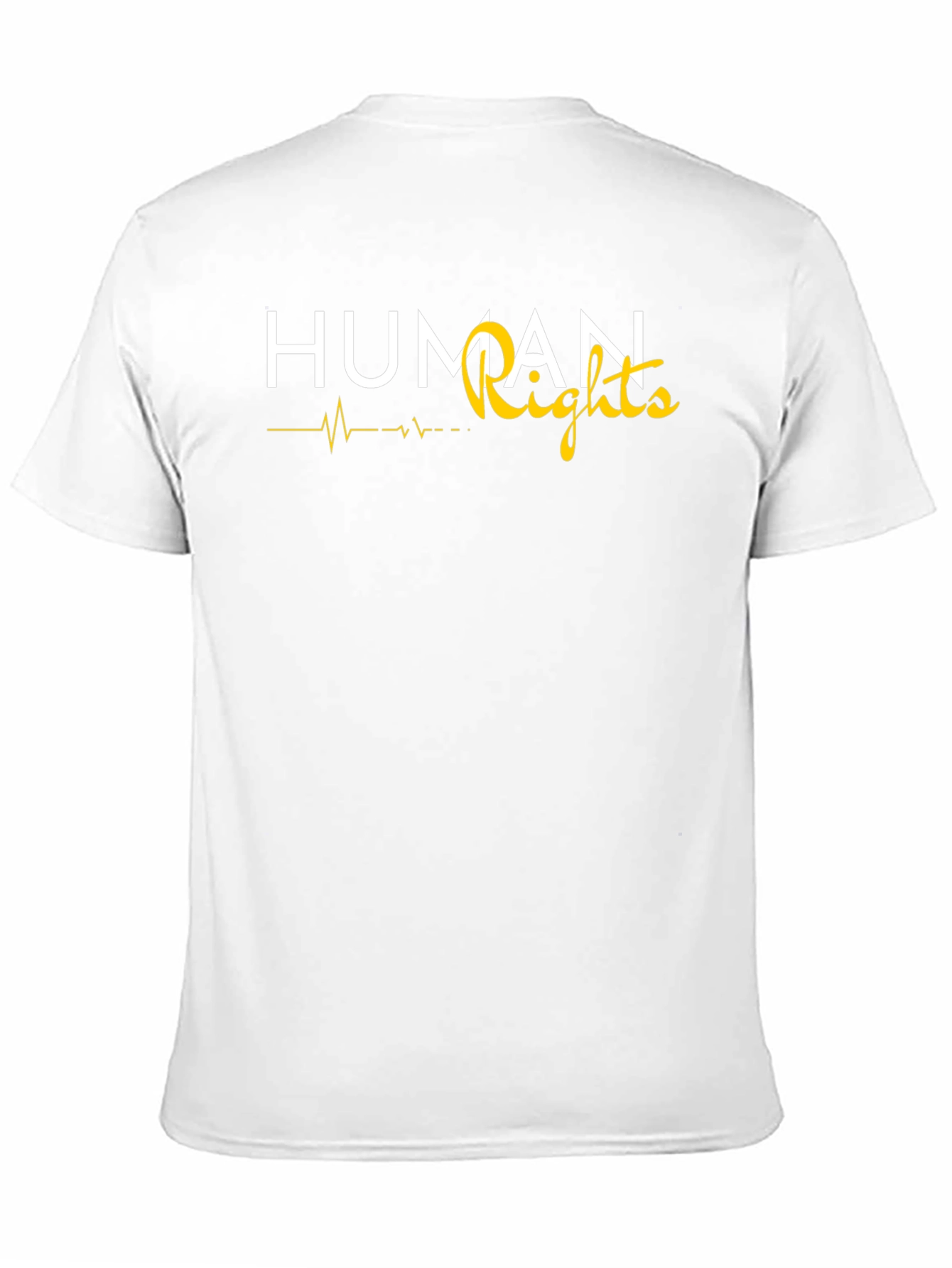 Human Rights Pulse T-Shirt - Stylish Activism