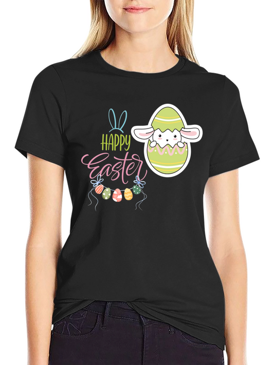 Happy Easter Bunny in Egg T-Shirt