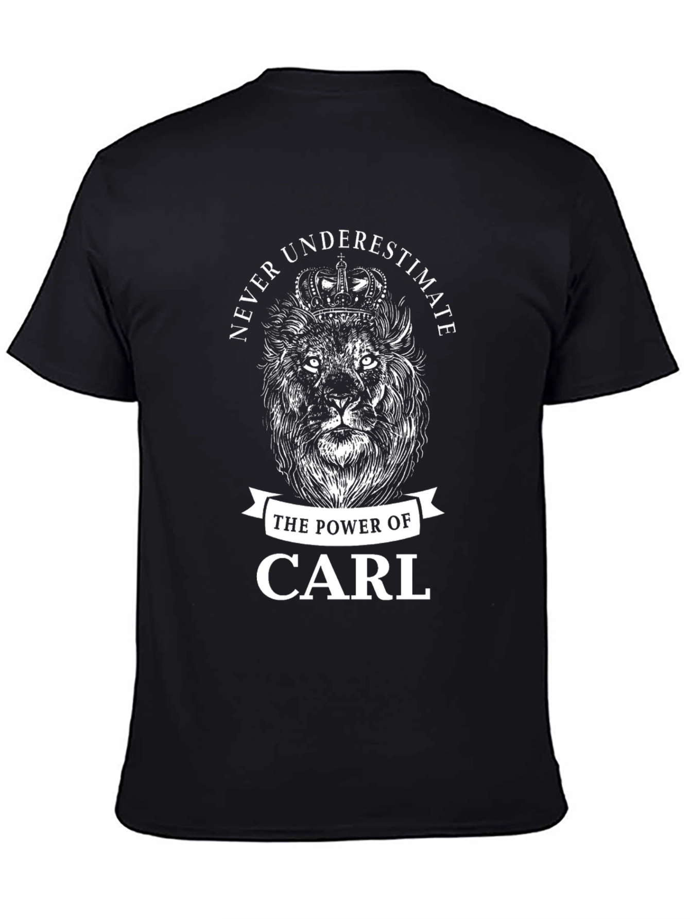 Never Underestimate Carl Lion Graphic Tee