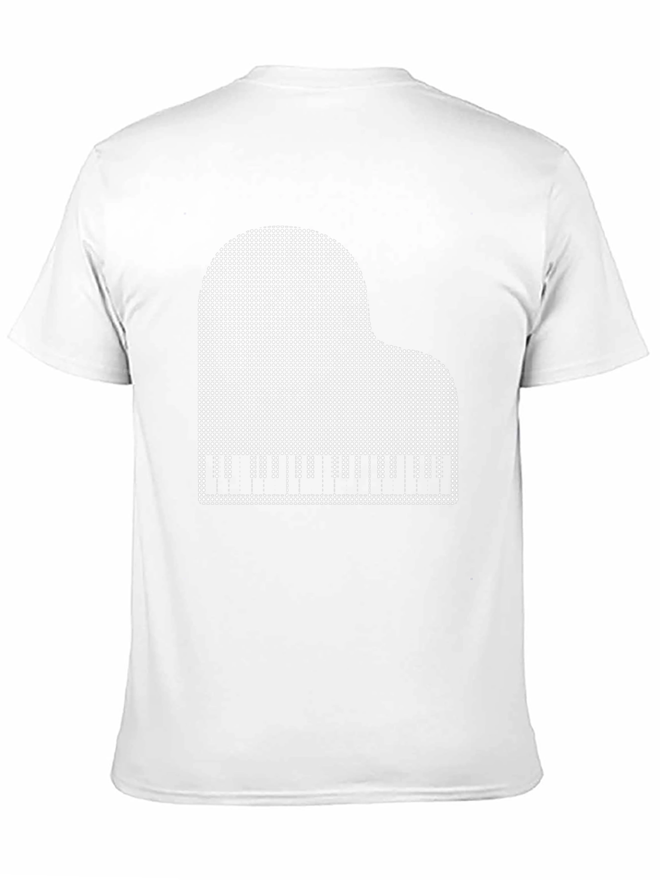 Piano Graphic Tee - Music Lovers T-Shirt