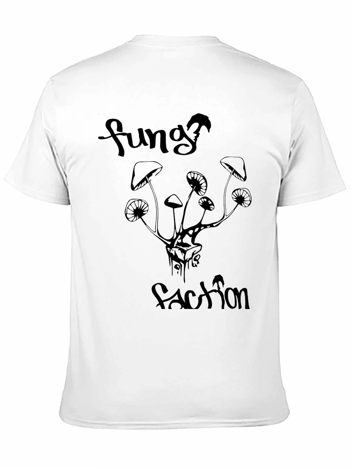 Funky Fungi T-Shirt - Black