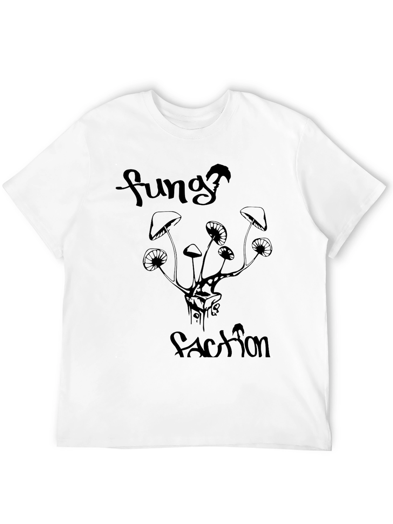 Funky Fungi T-Shirt - Black