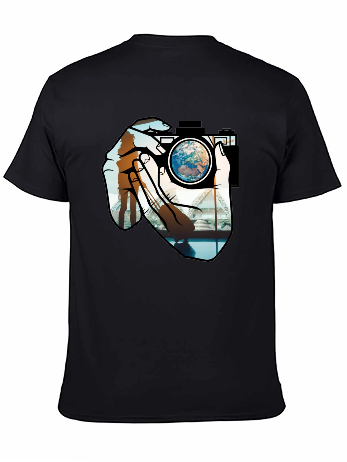 World View Camera T-Shirt