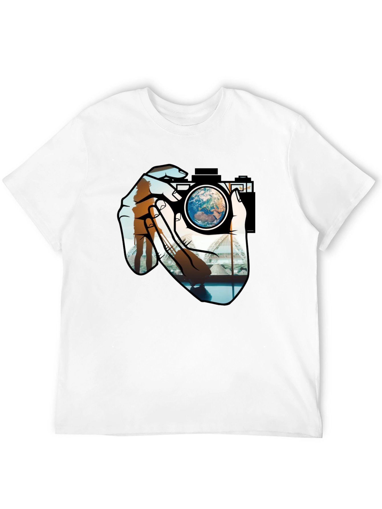 World View Camera T-Shirt