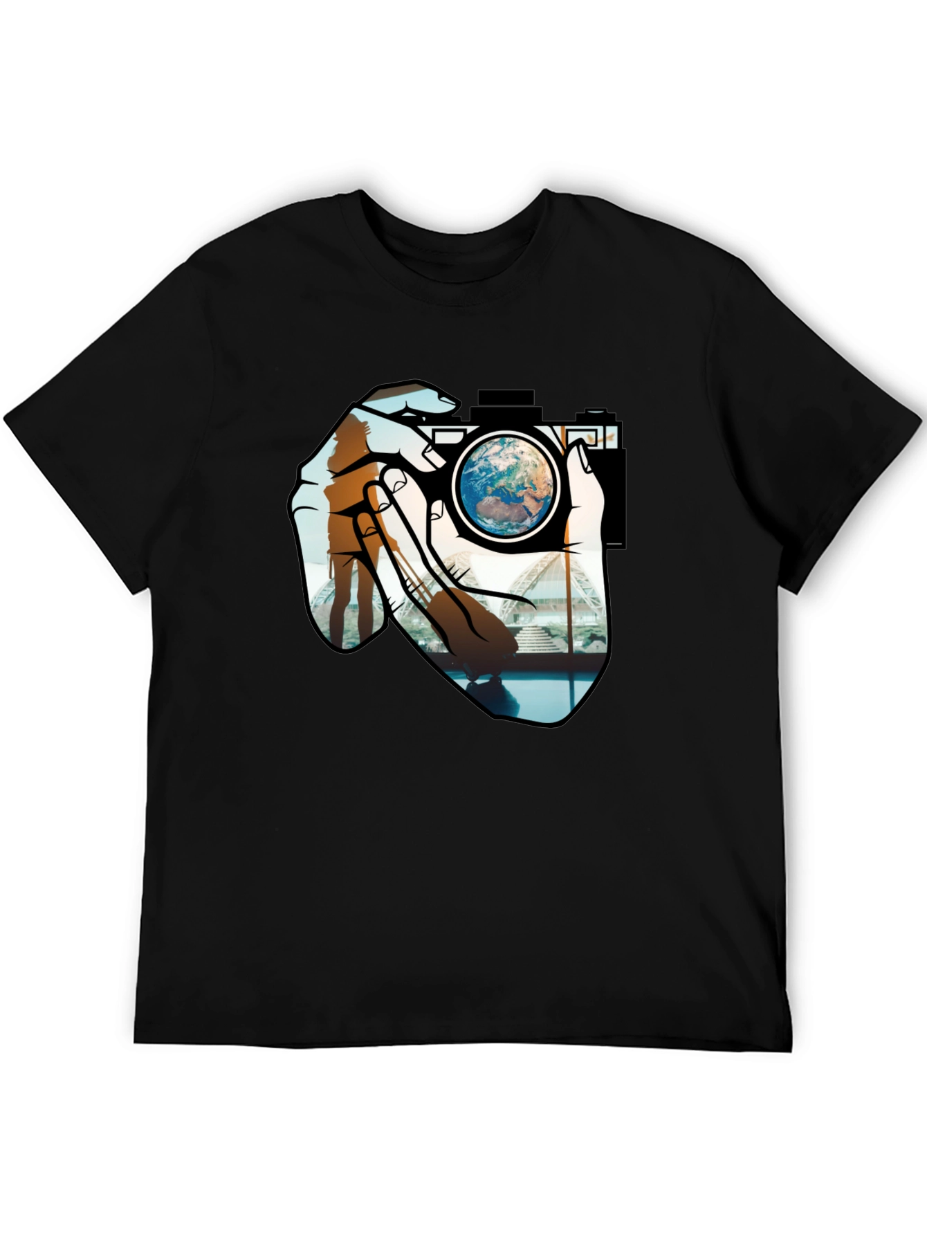 World View Camera T-Shirt
