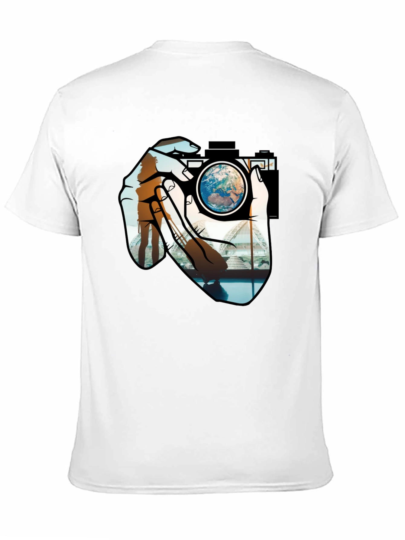 World View Camera T-Shirt