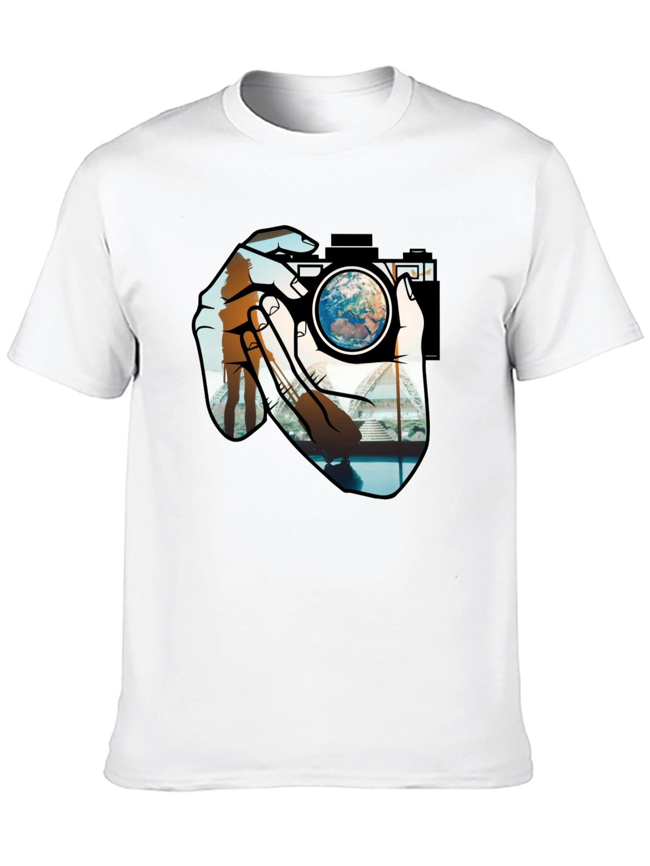 World View Camera T-Shirt