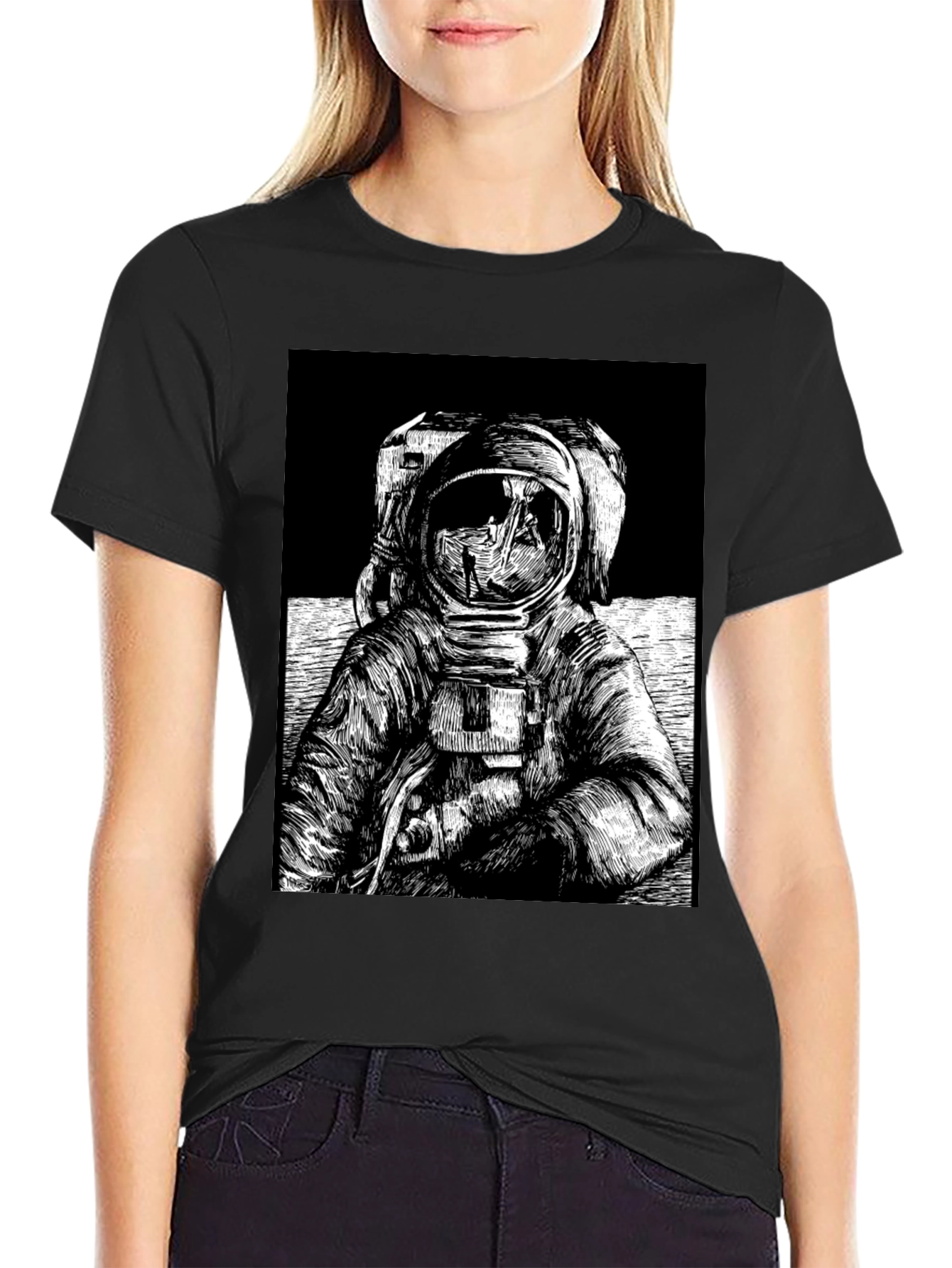 Astronaut Graphic Tee - Space Explorer T-Shirt