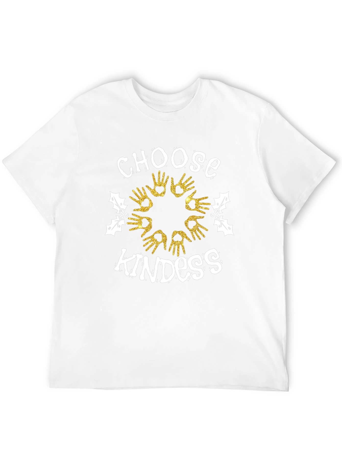 Choose Kindness T-Shirt: Hand Print Design