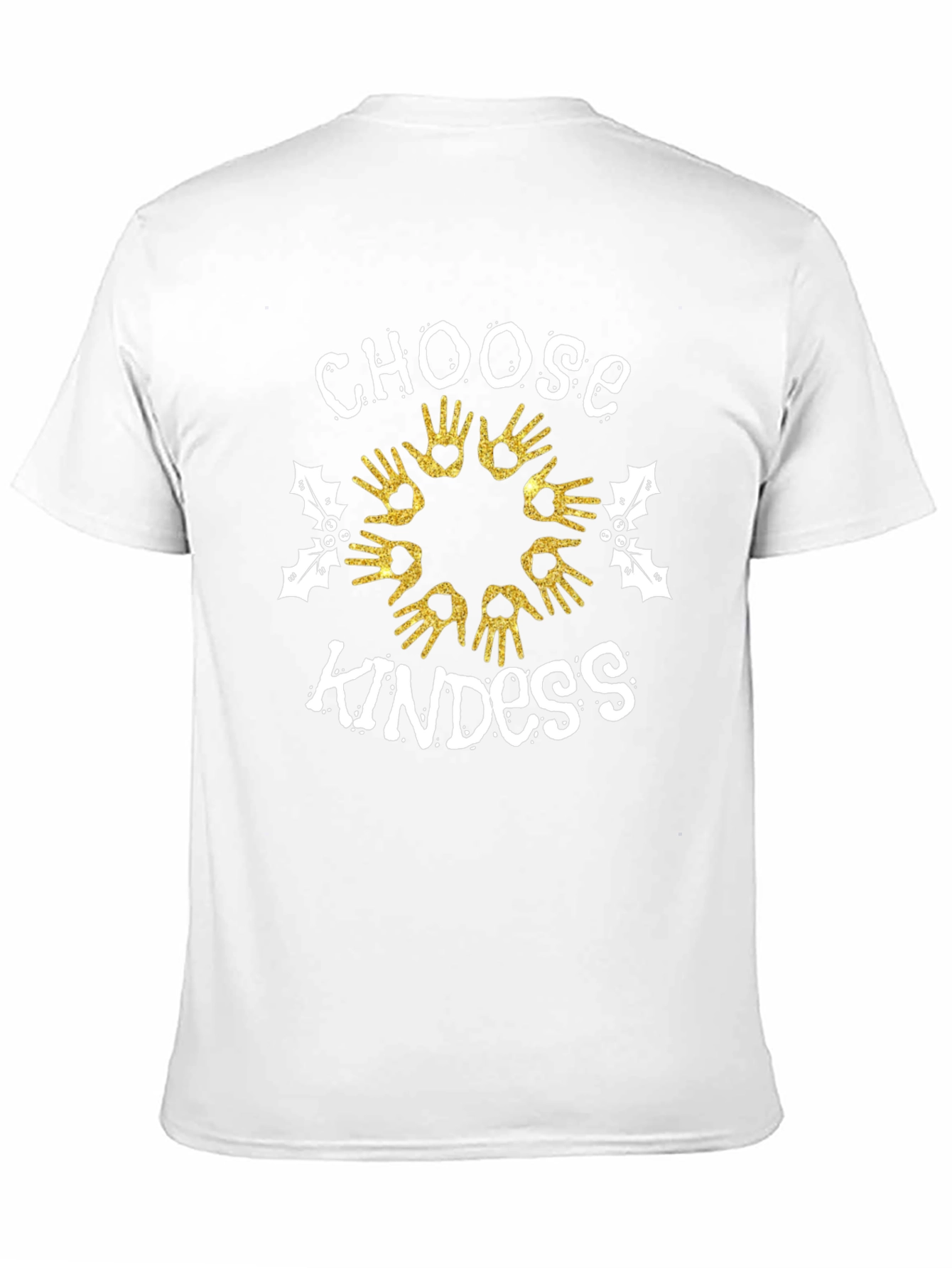 Choose Kindness T-Shirt: Hand Print Design