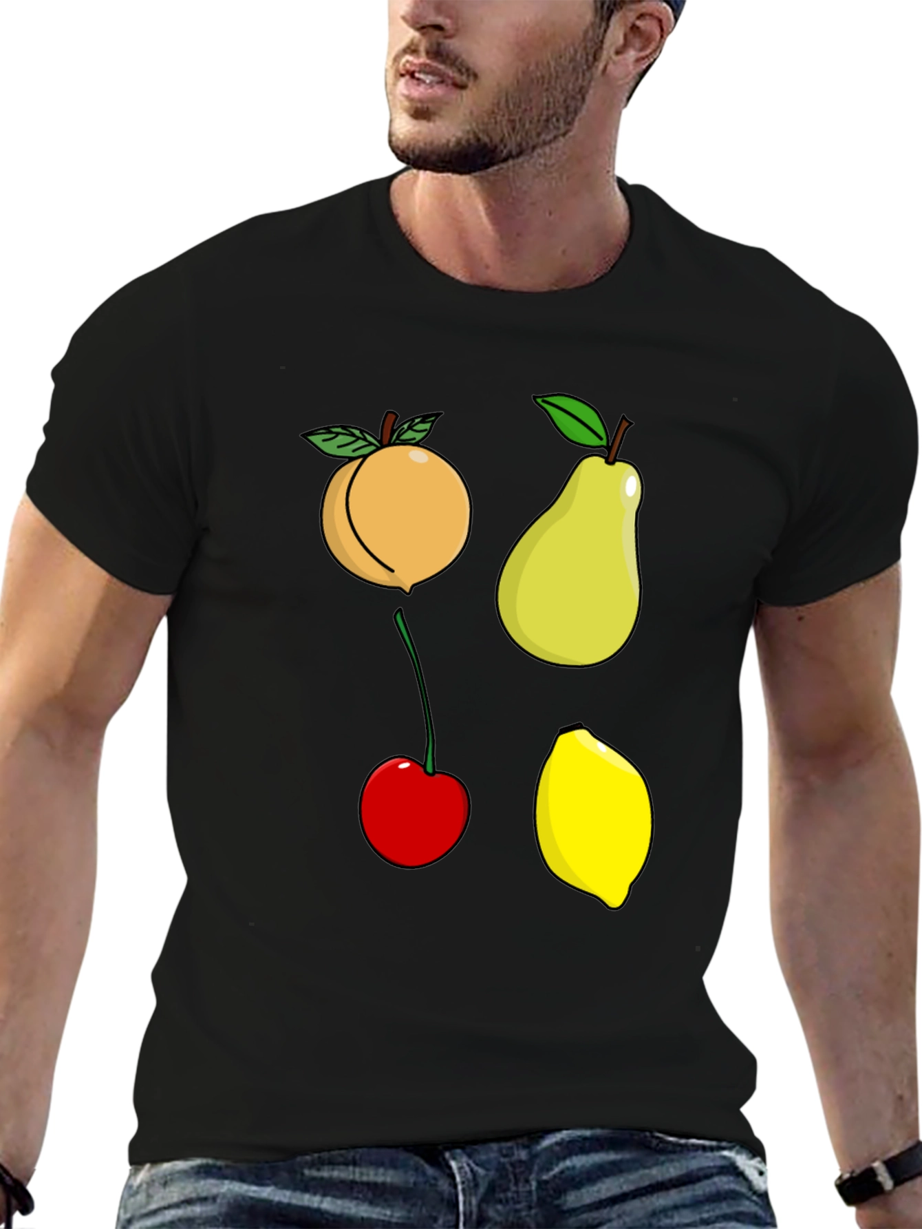 Fruitful Black Tee