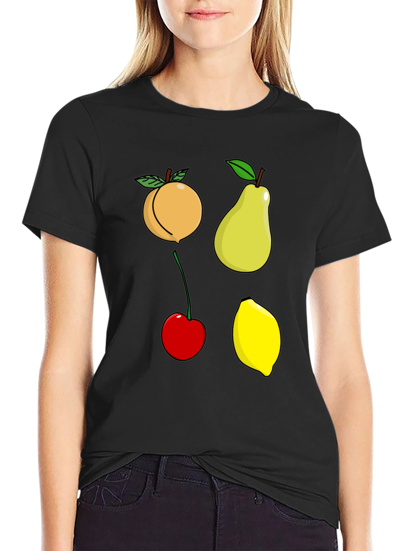Fruitful Black Tee