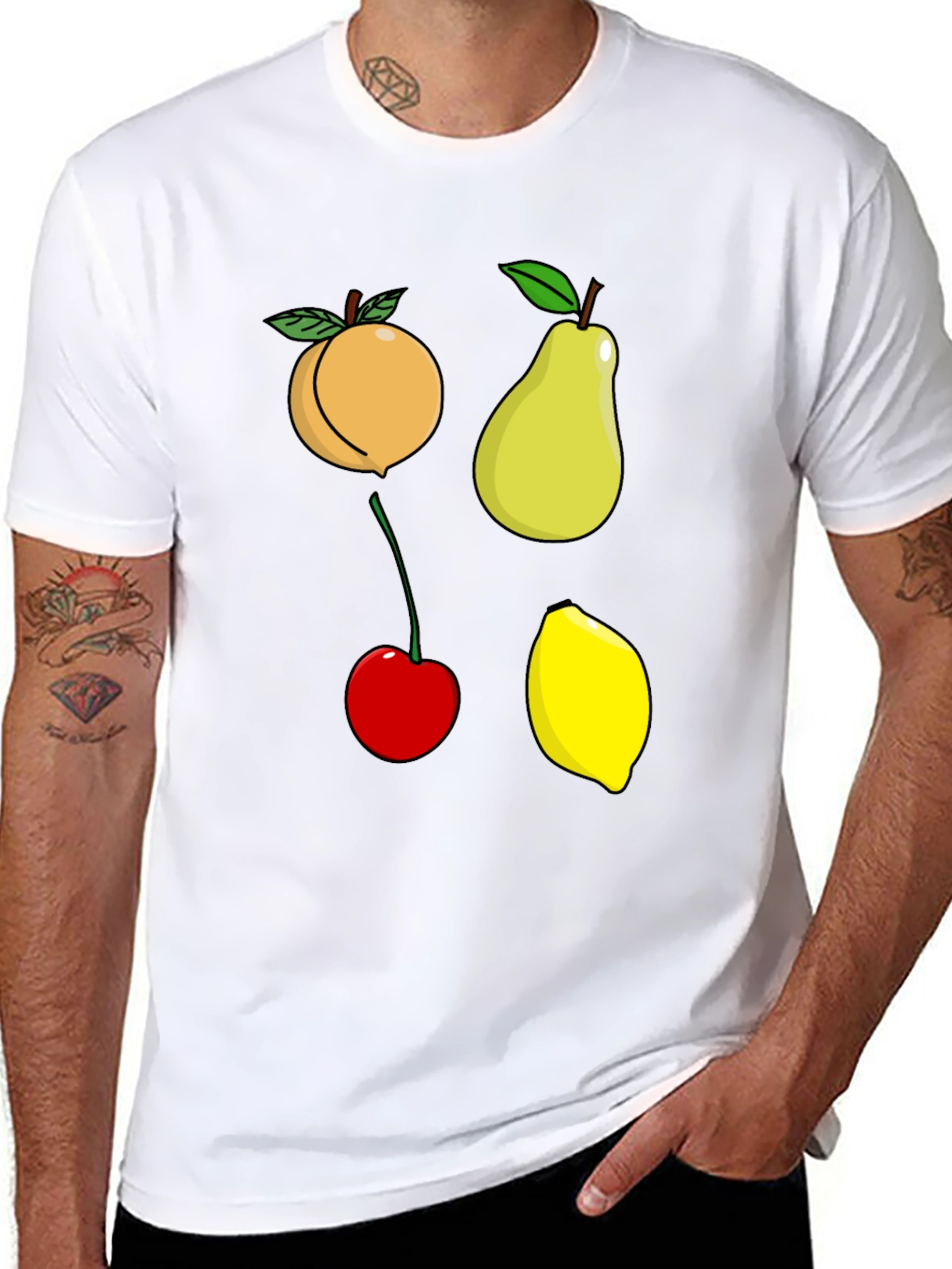 Fruitful Black Tee