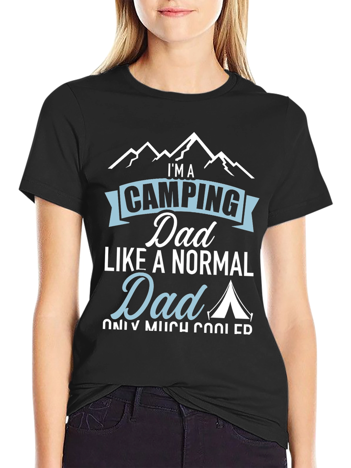 Camping Dad T-Shirt - Cool Outdoorsman Apparel