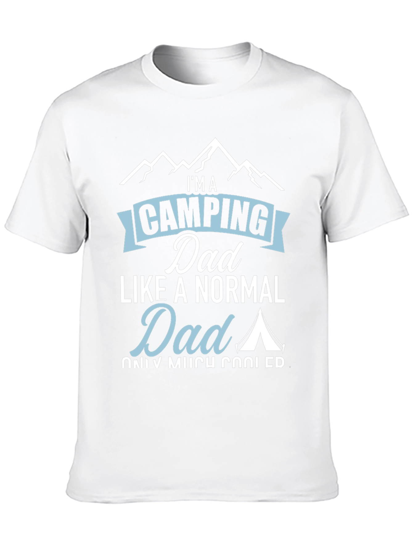 Camping Dad T-Shirt - Cool Outdoorsman Apparel