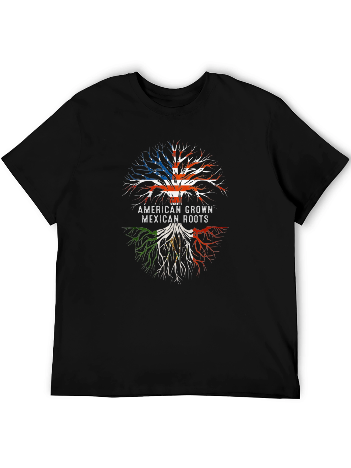 American Grown Mexican Roots T-Shirt