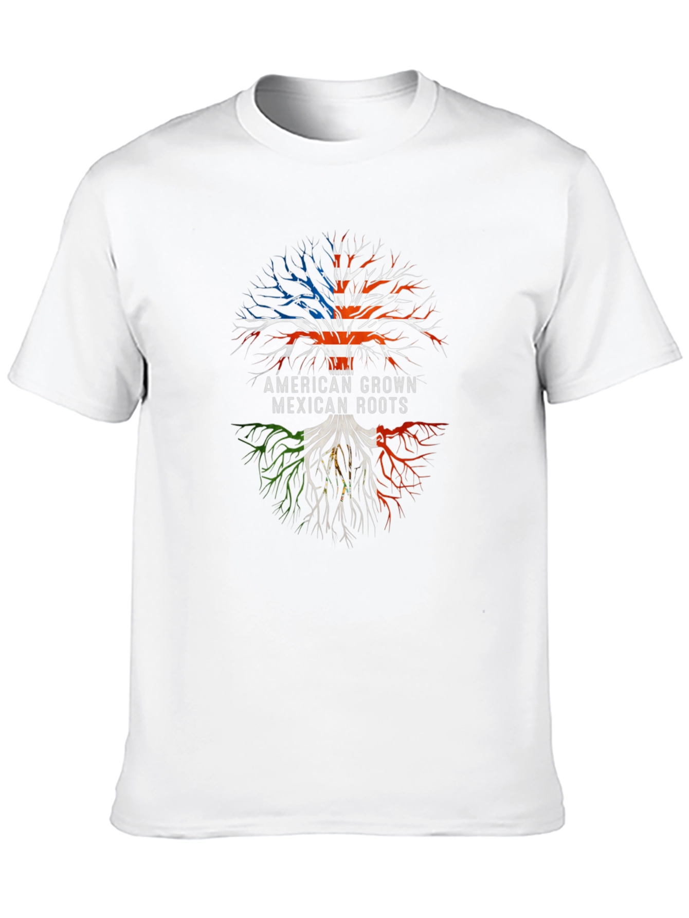 American Grown Mexican Roots T-Shirt