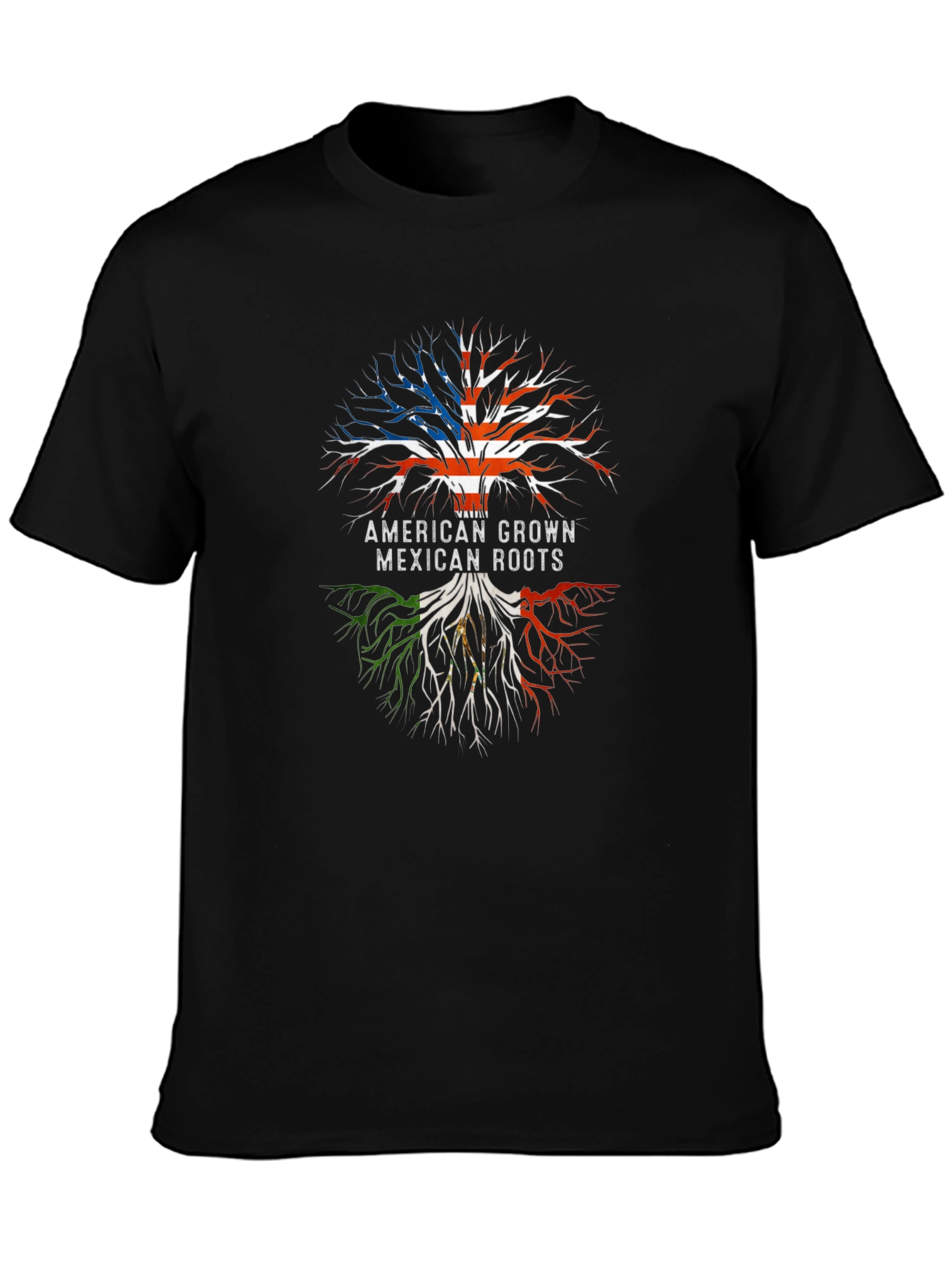 American Grown Mexican Roots T-Shirt