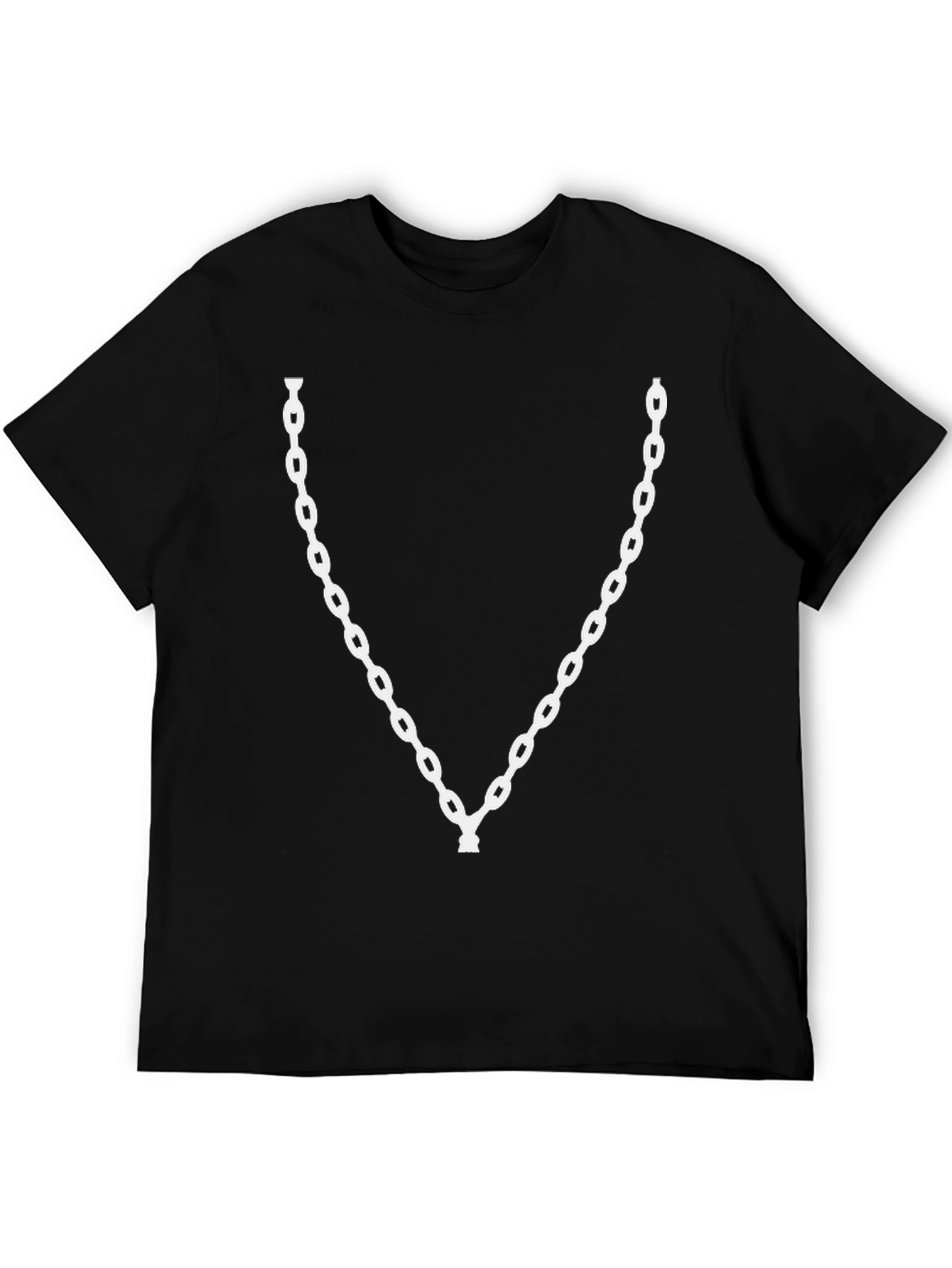 Chain Graphic Tee - Mens Black T-Shirt