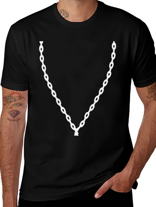 Chain Graphic Tee - Mens Black T-Shirt
