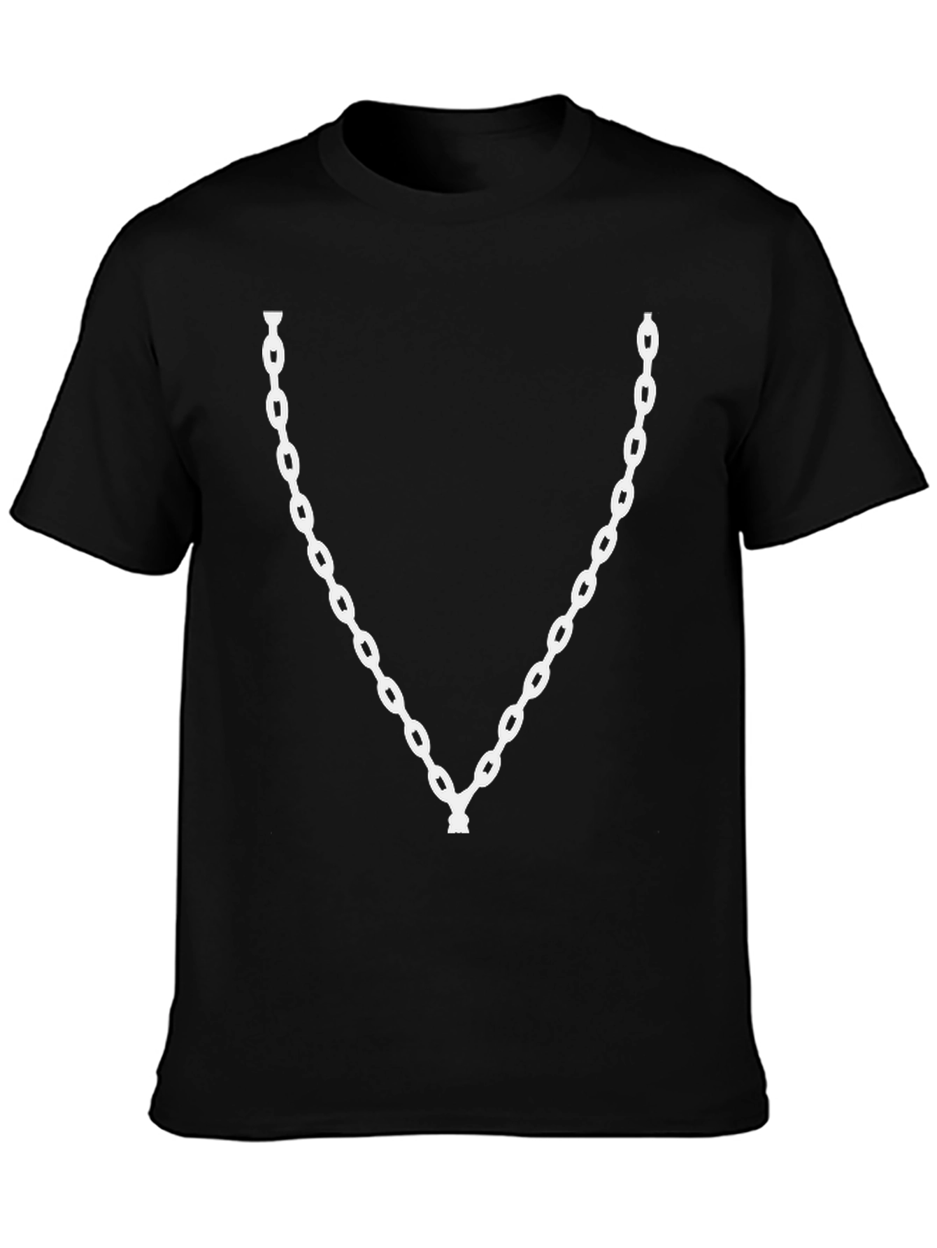 Chain Graphic Tee - Mens Black T-Shirt