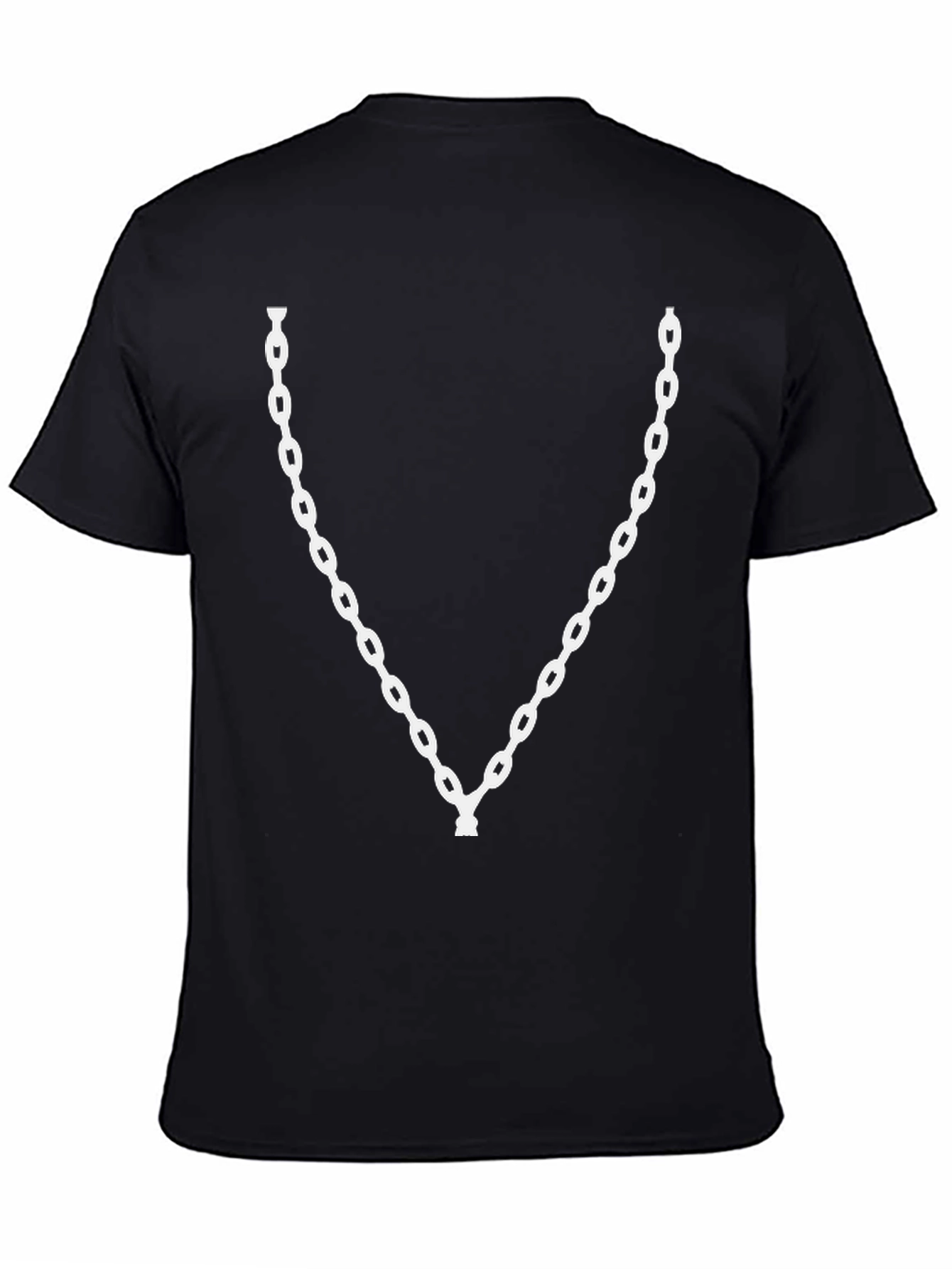 Chain Graphic Tee - Mens Black T-Shirt