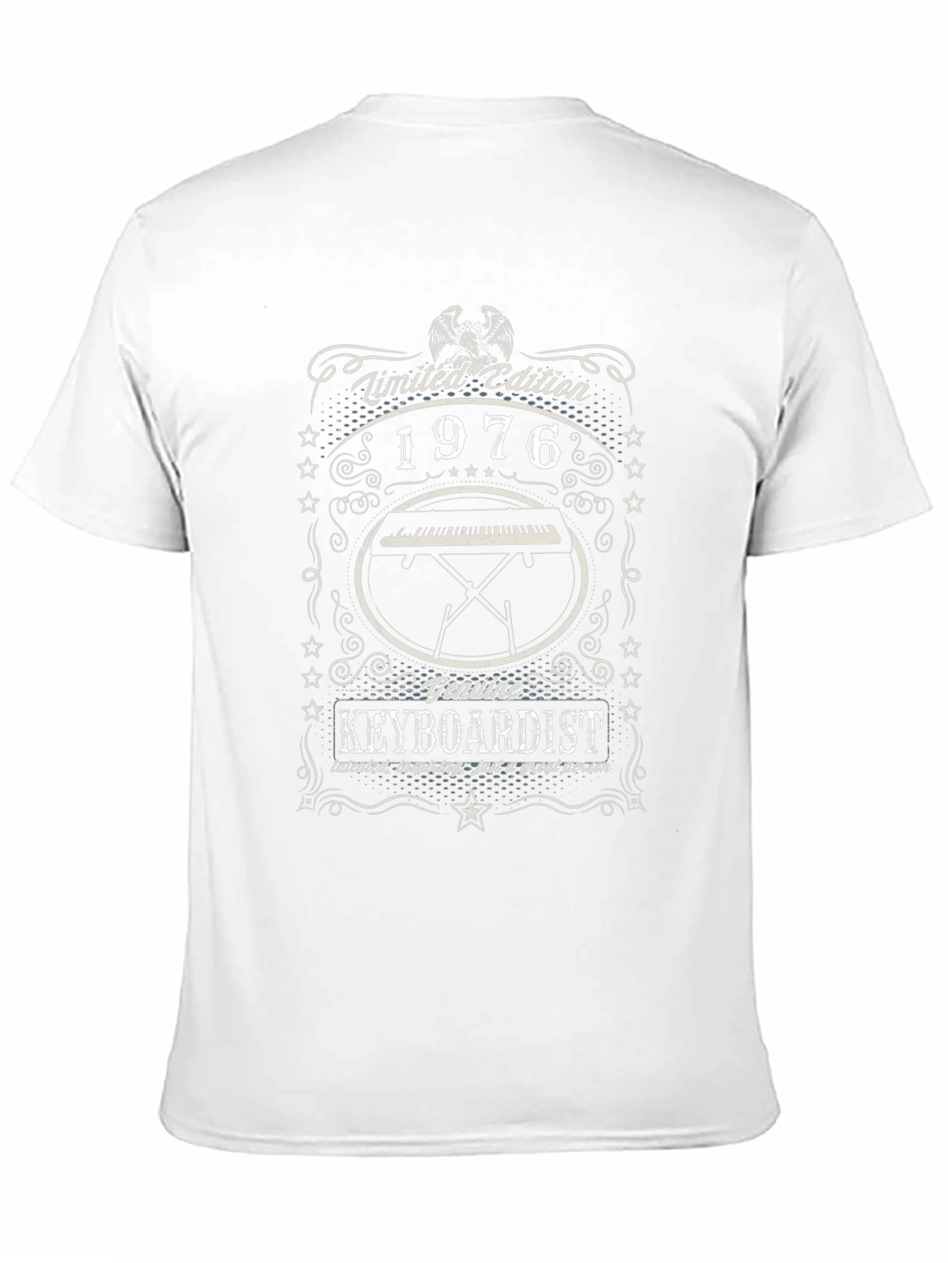 Limited Edition 1976 Keyboardist Graphic T-Shirt