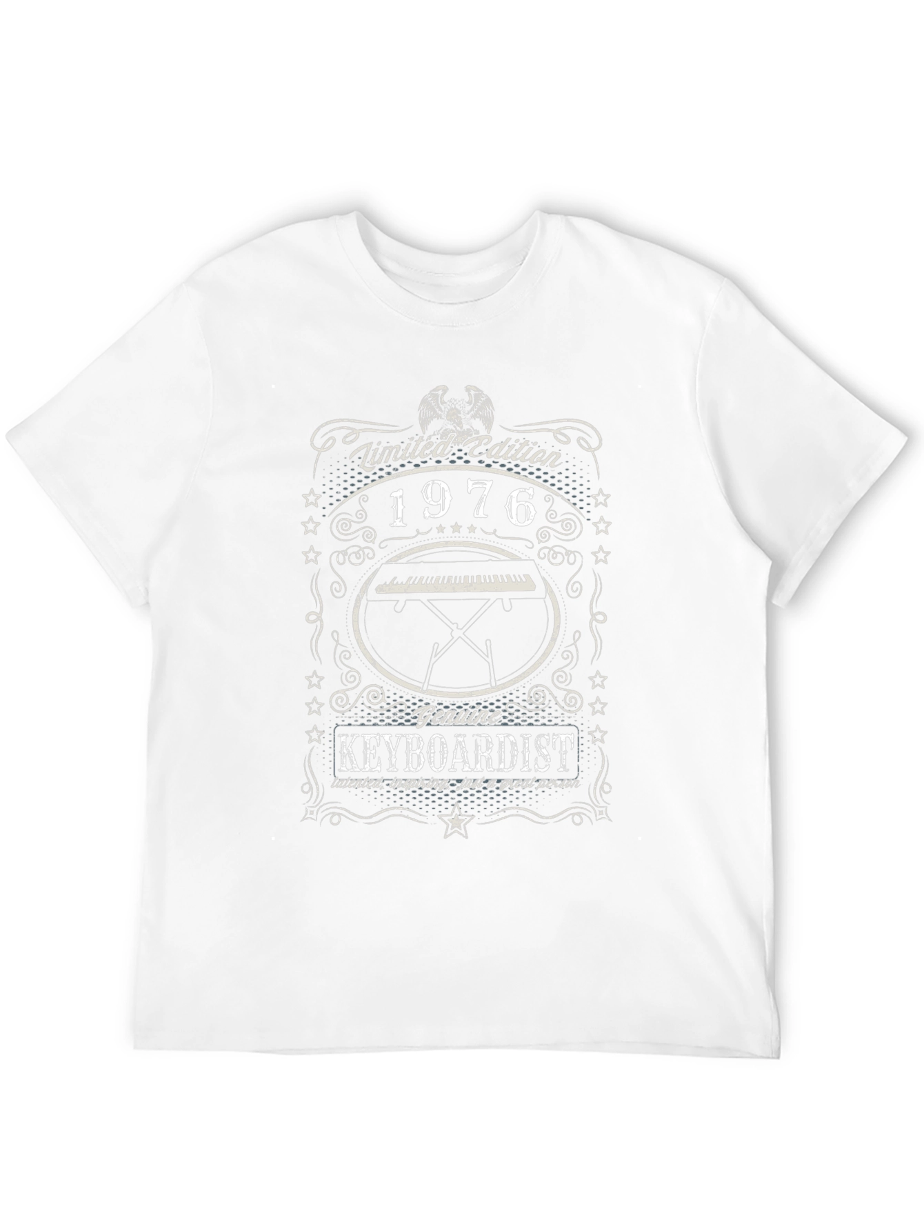 Limited Edition 1976 Keyboardist Graphic T-Shirt