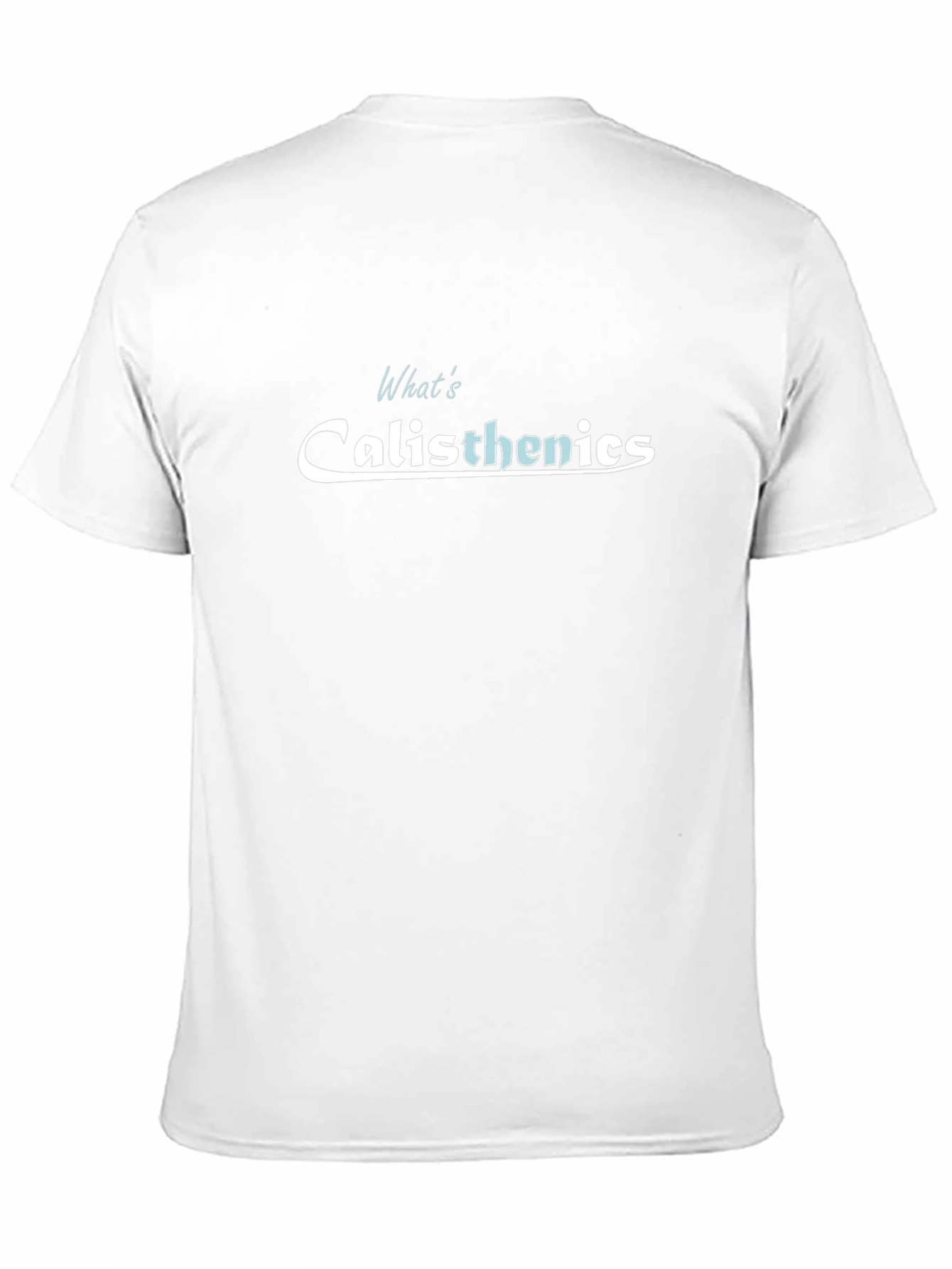 Calisthenics T-Shirt - Black Cotton Graphic Tee