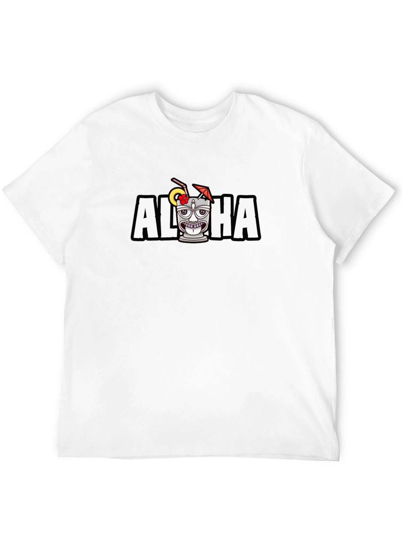 Aloha Tiki Graphic T-Shirt - Island Vibes