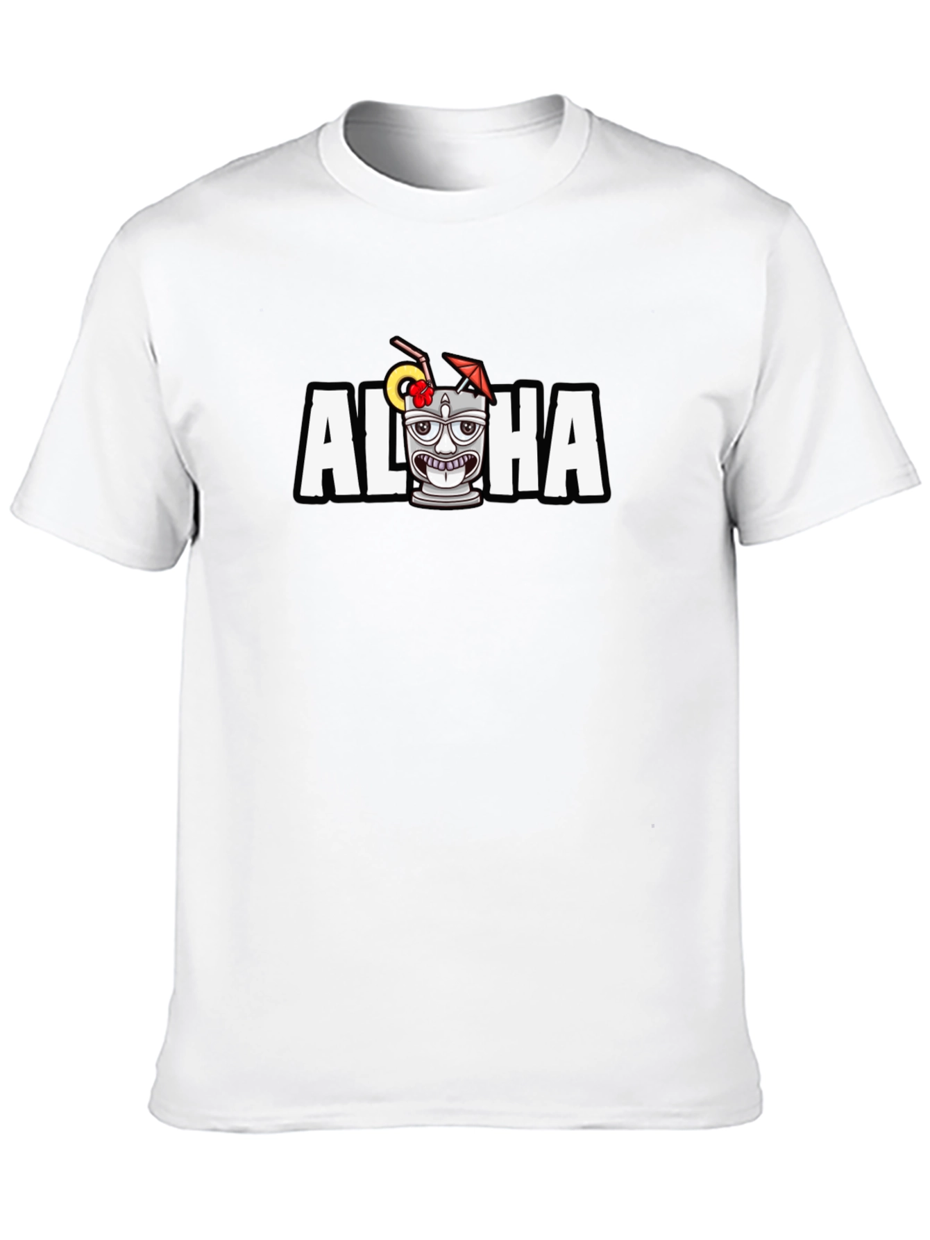 Aloha Tiki Graphic T-Shirt - Island Vibes