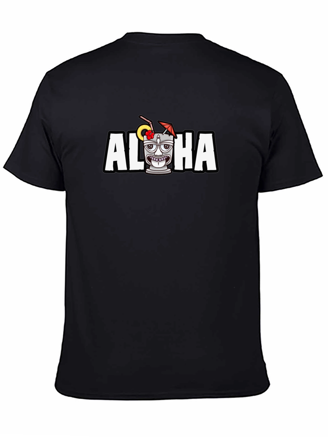 Aloha Tiki Graphic T-Shirt - Island Vibes