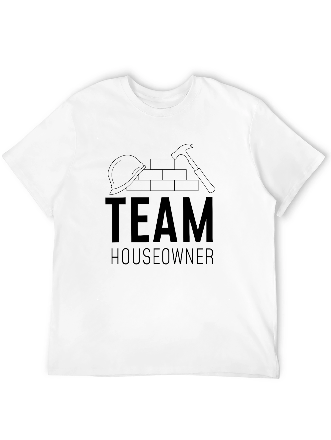 Team Houseowner Black T-Shirt