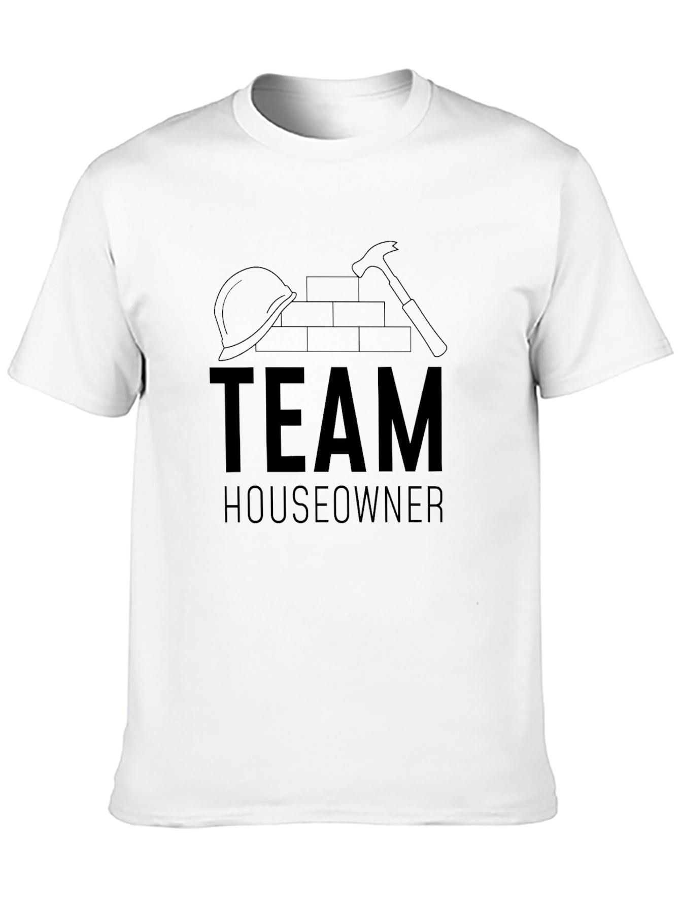 Team Houseowner Black T-Shirt