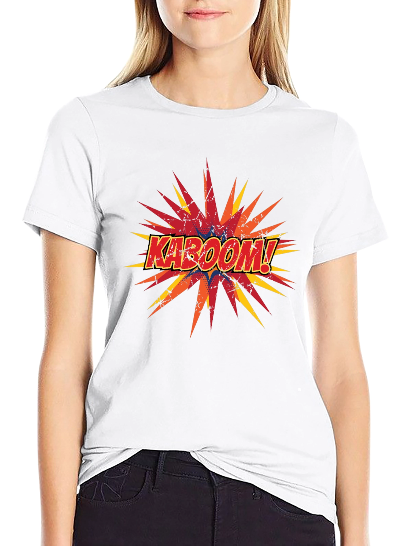 Kaboom Graphic Print T-Shirt