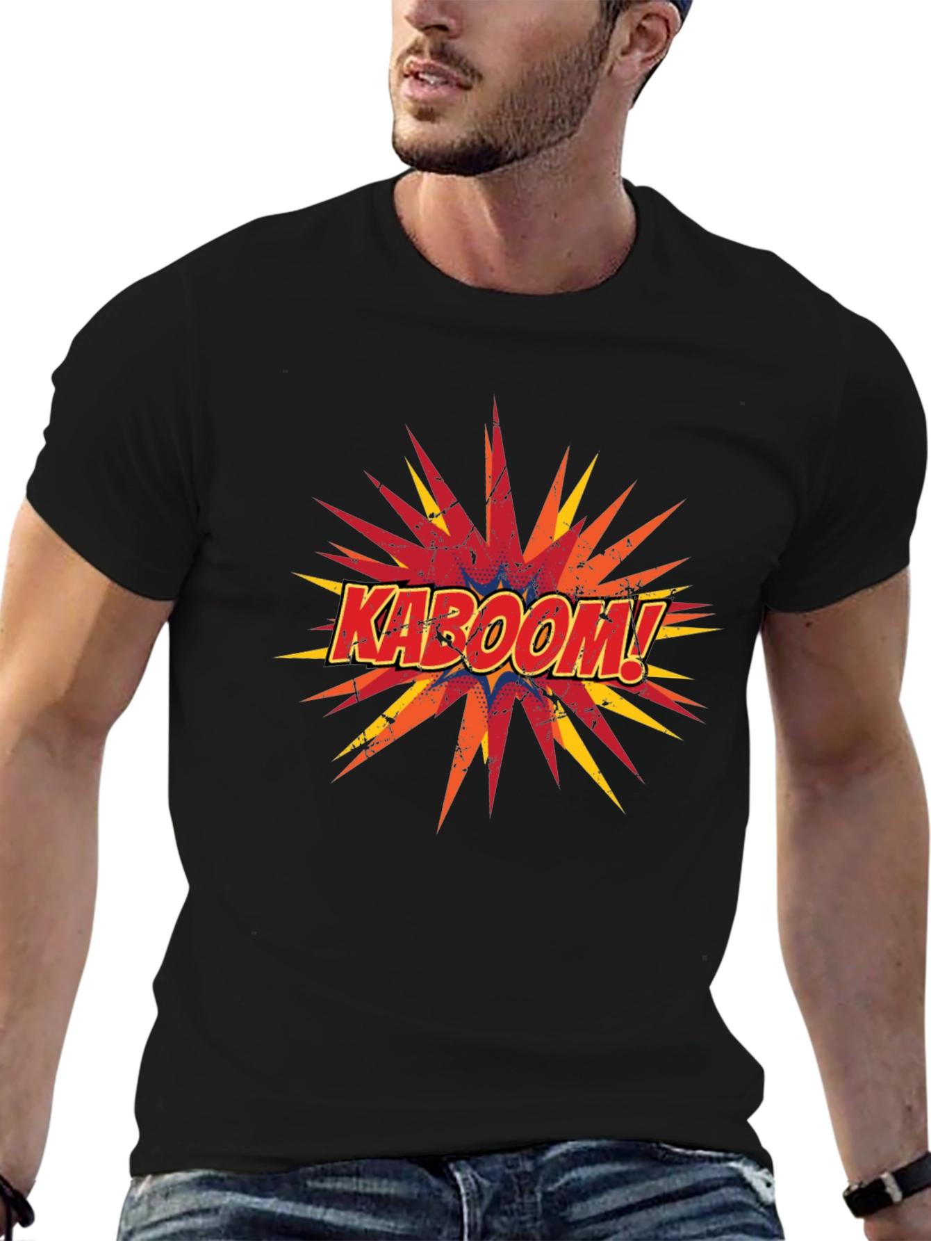 Kaboom Graphic Print T-Shirt