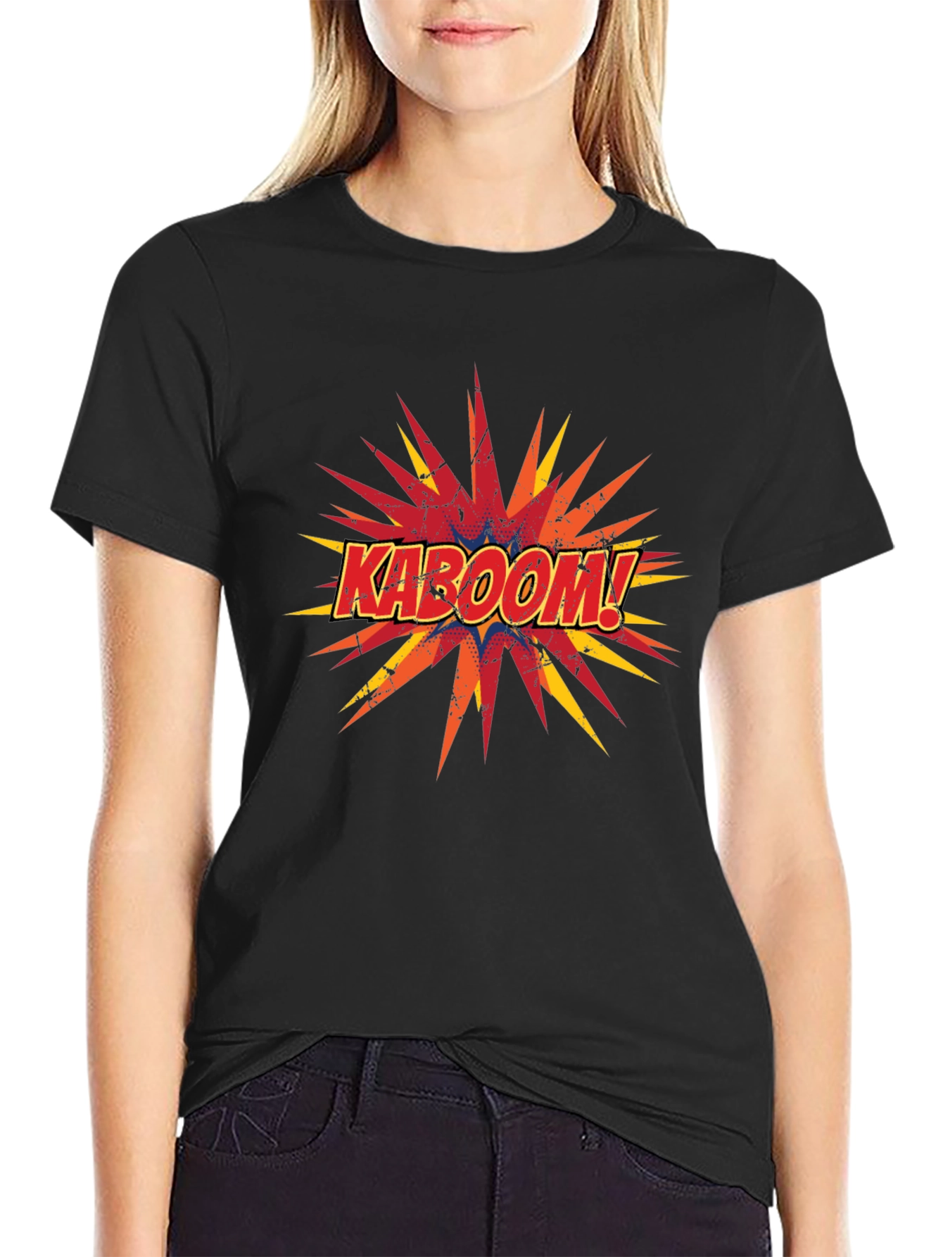 Kaboom Graphic Print T-Shirt