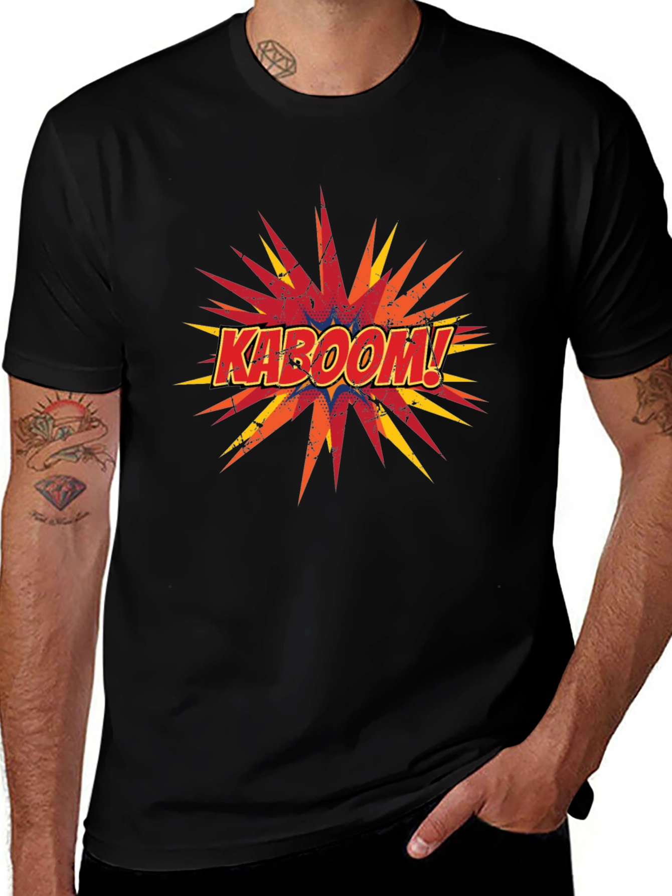 Kaboom Graphic Print T-Shirt