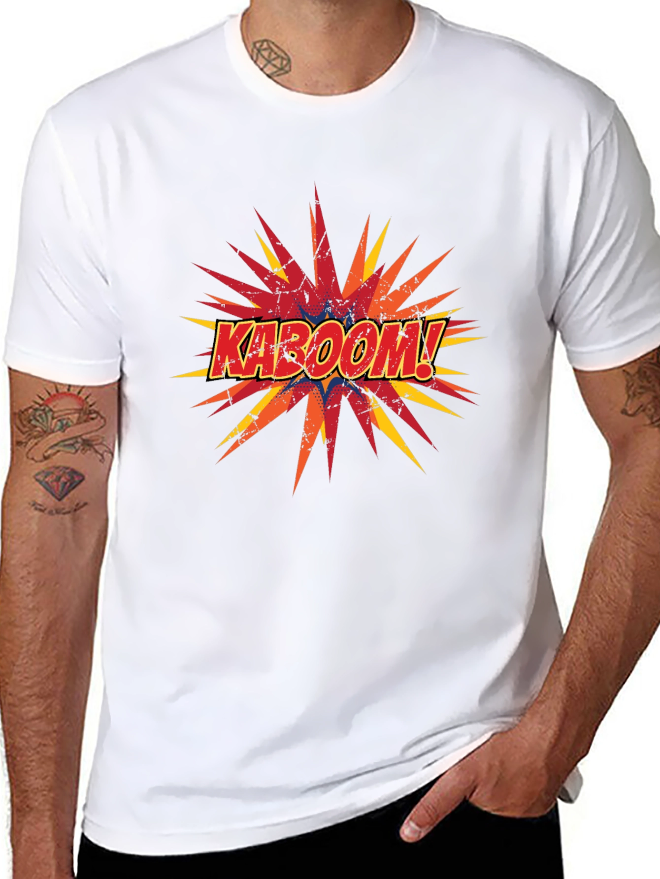 Kaboom Graphic Print T-Shirt