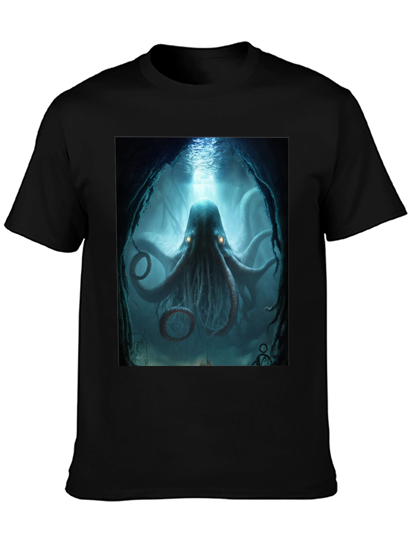 Underwater Octopus Graphic Tee