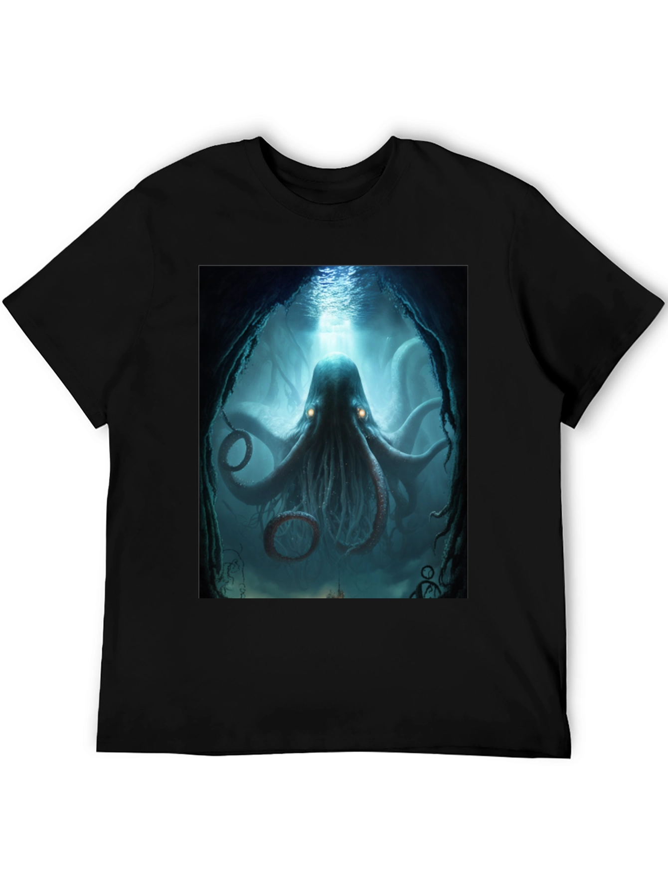Underwater Octopus Graphic Tee