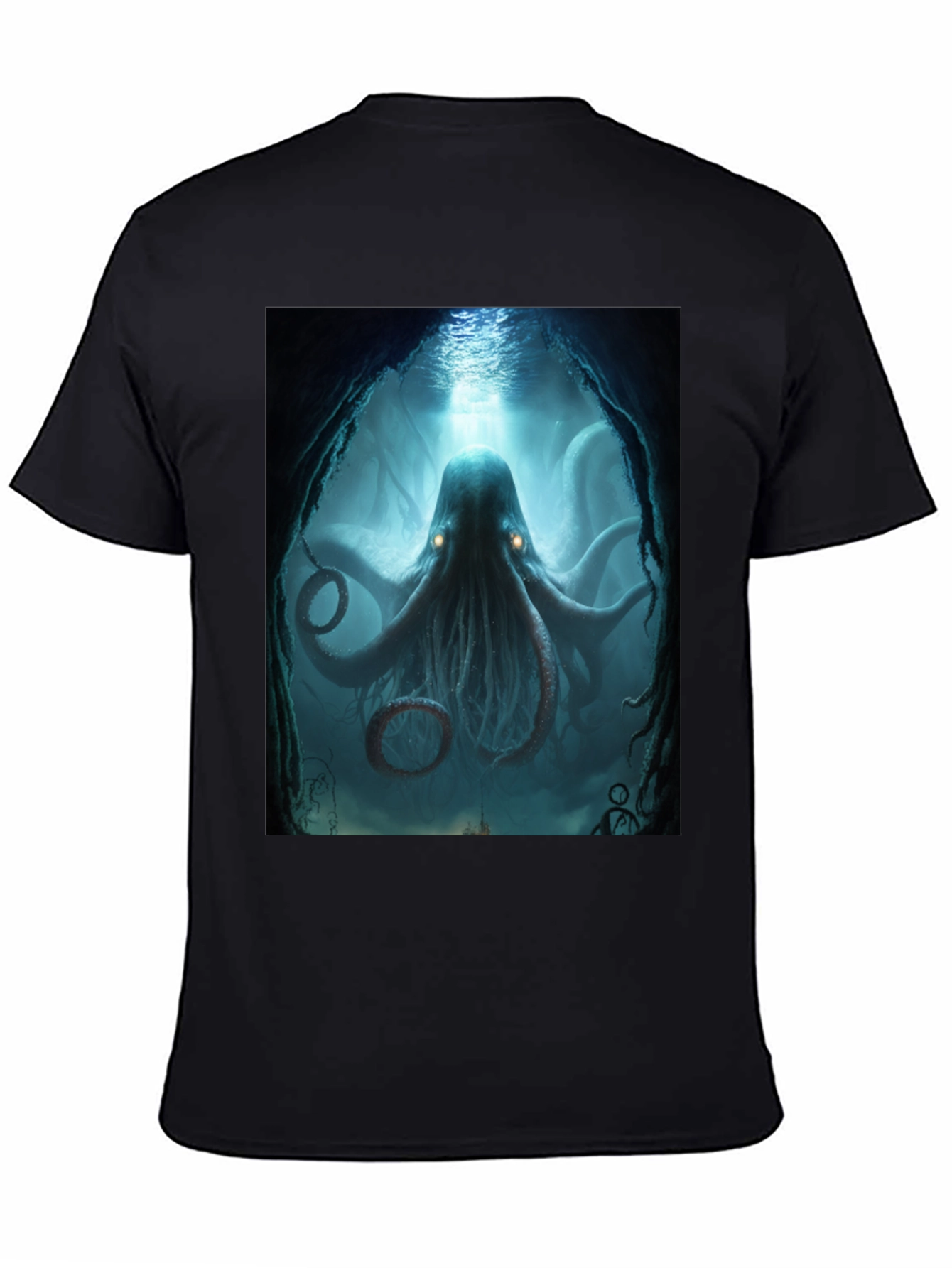 Underwater Octopus Graphic Tee