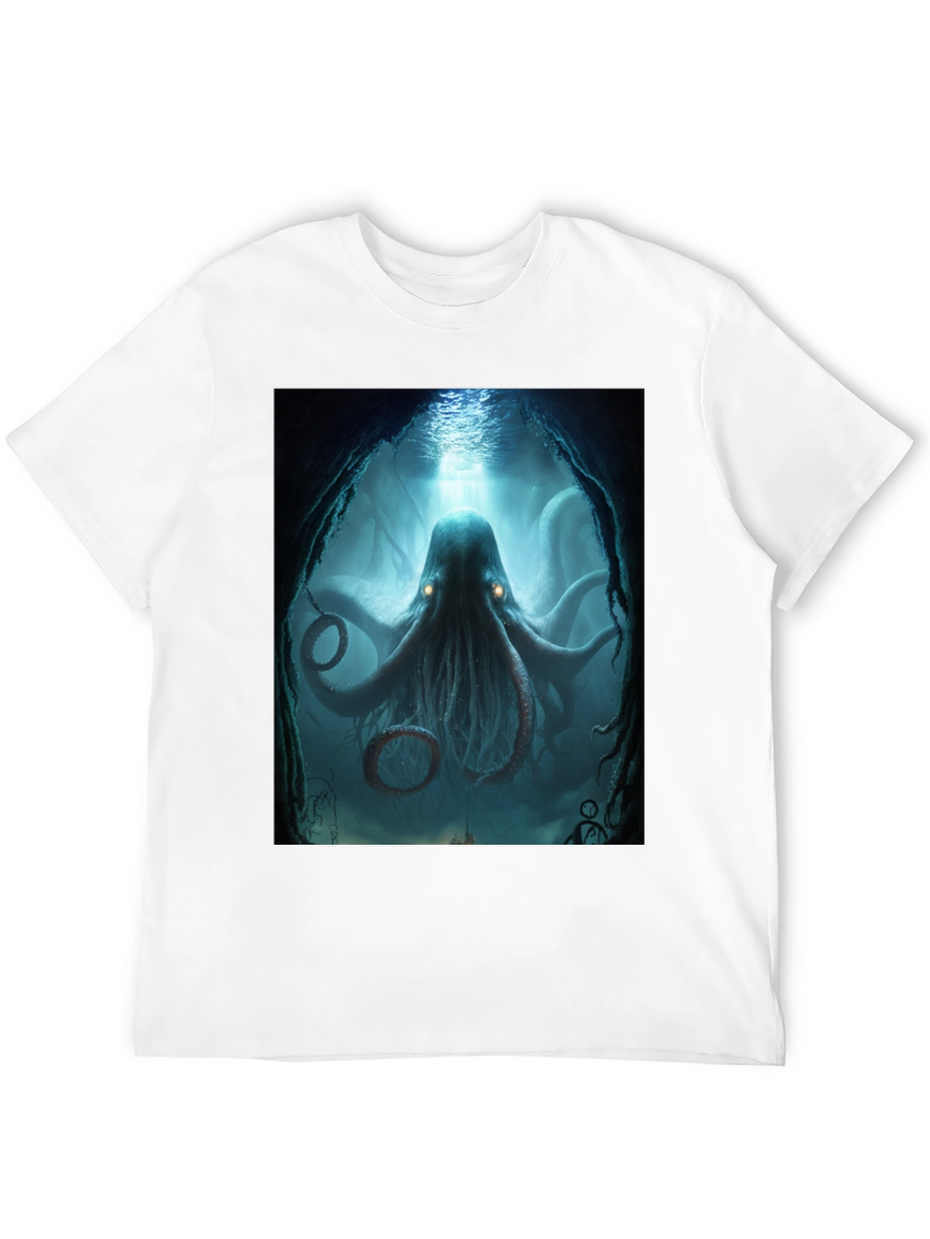 Underwater Octopus Graphic Tee