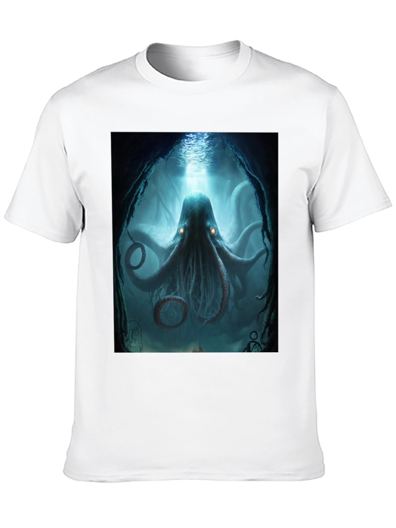 Underwater Octopus Graphic Tee