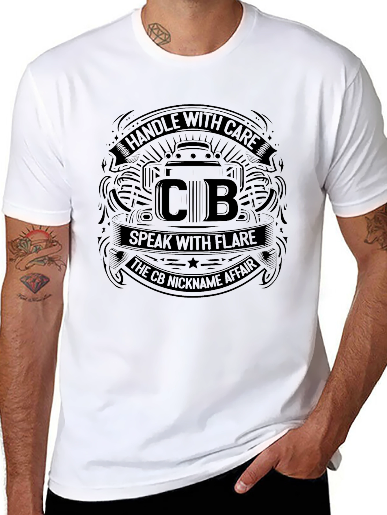 Handle With Care CB Nickname Affair T-Shirt