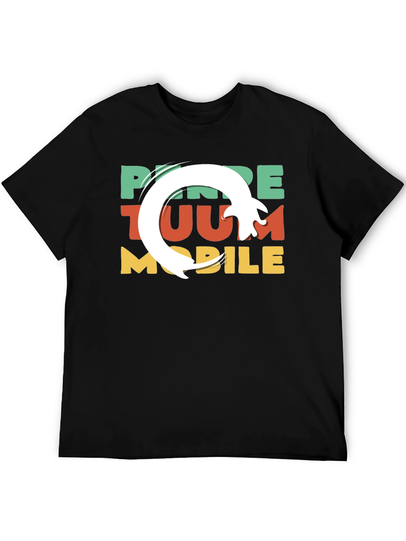 Funky Retro Style Mobile T-Shirt