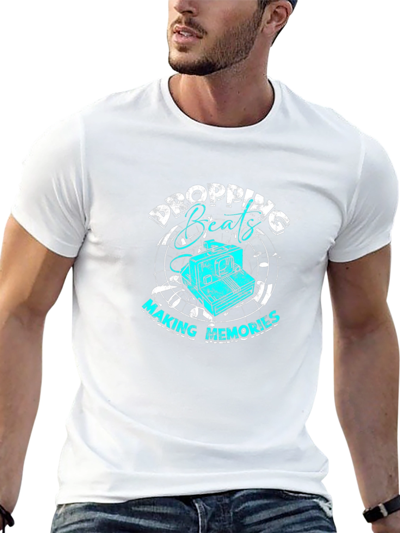 Dropping Beats T-Shirt - Music Lover Tee